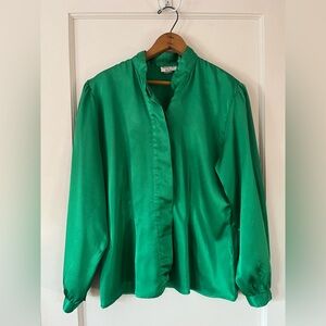 Vibrant Green Women's Blouse